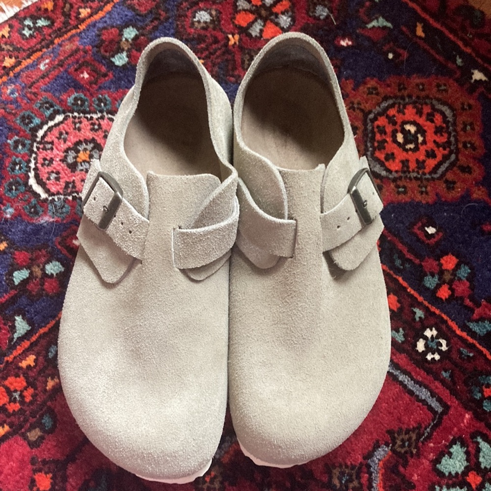 Birkenstock London Suede Shoes 38N